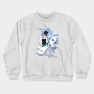 SW MERCH Snowboarder!Thrawn Icicle V2 Crewneck Sweatshirt